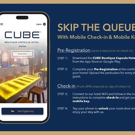 Cube Family Boutique Capsule Hotel At Chinatown Singapur Dış mekan fotoğraf
