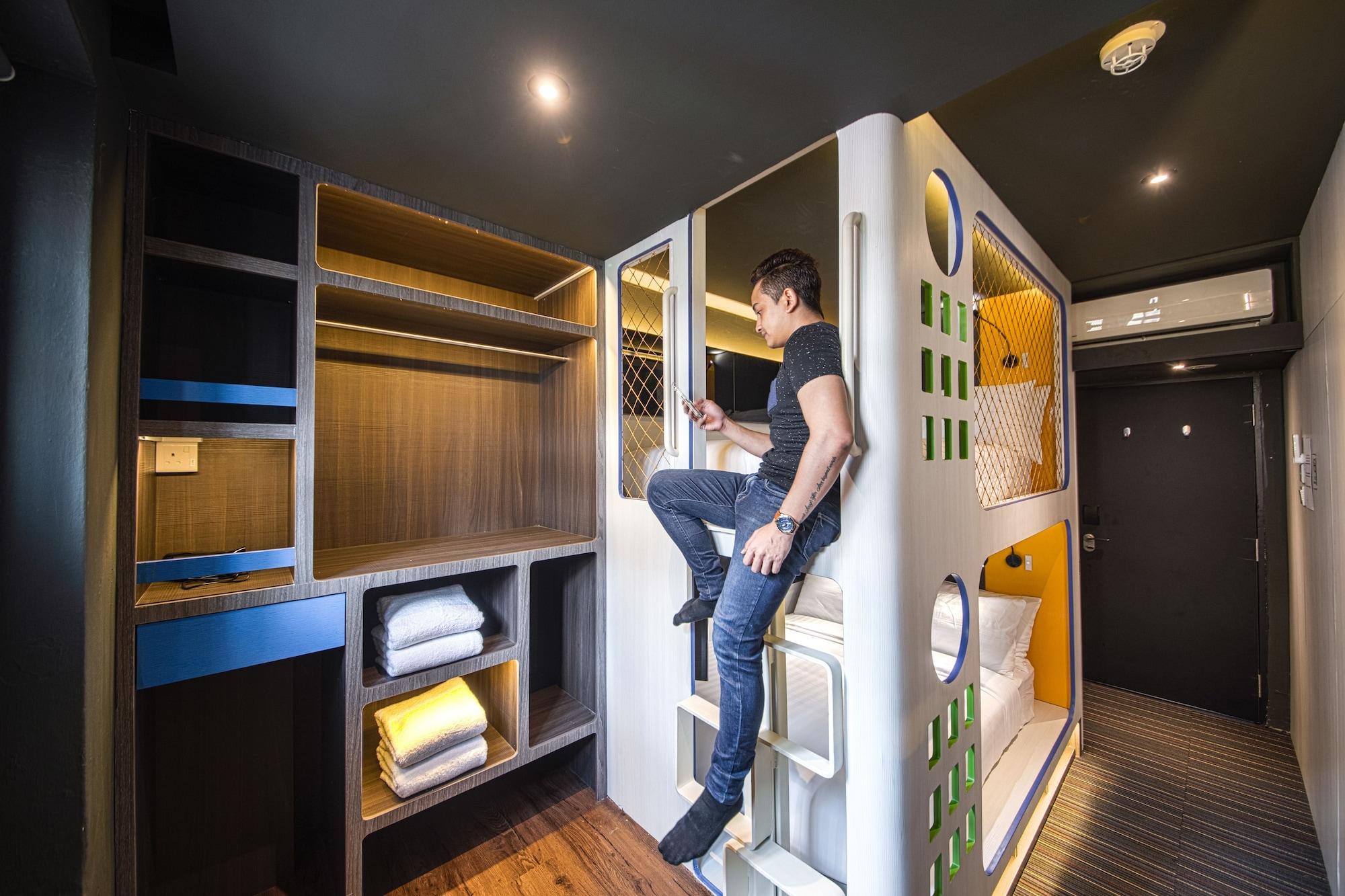 Cube Family Boutique Capsule Hotel At Chinatown Singapur Dış mekan fotoğraf