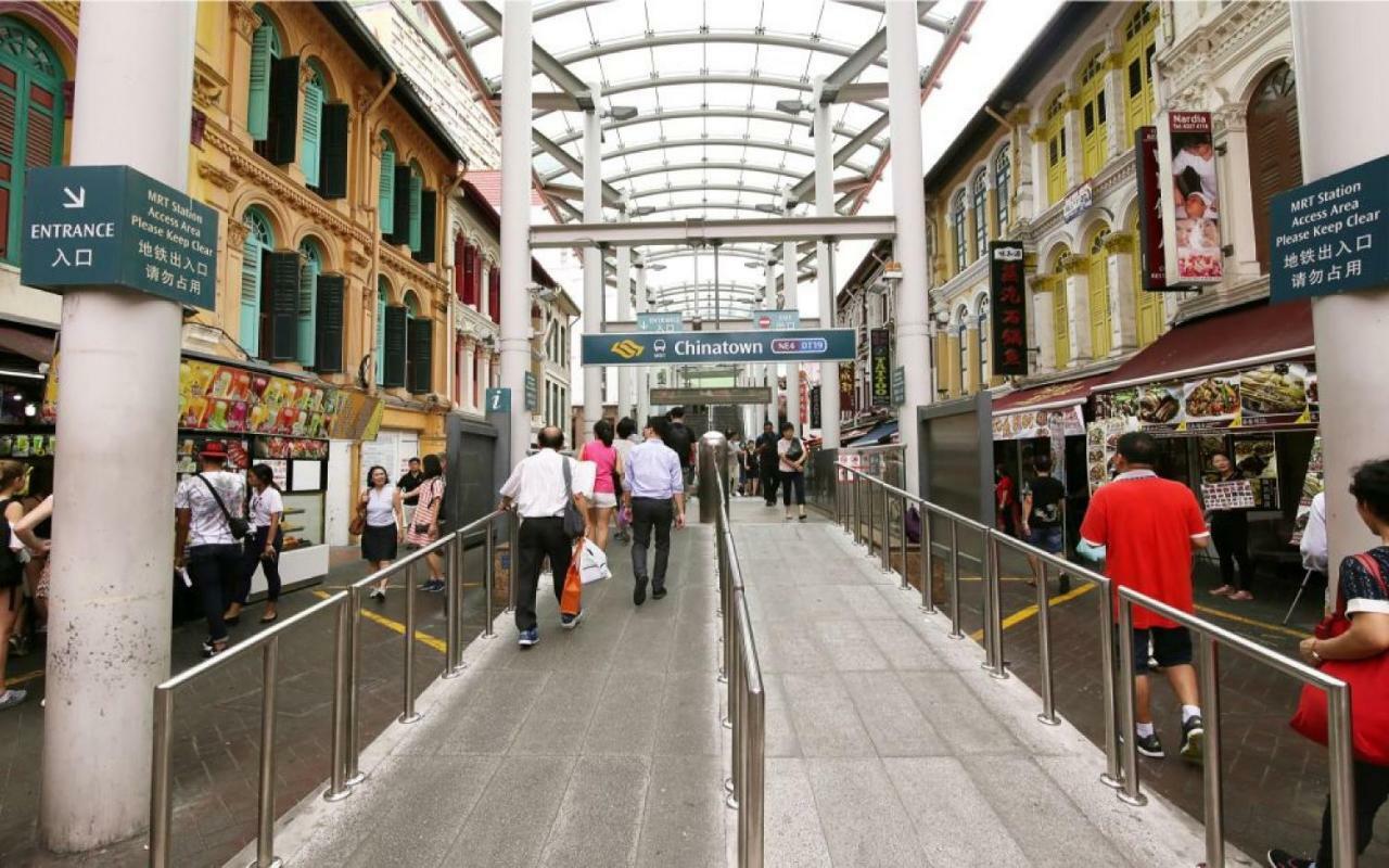 Cube Family Boutique Capsule Hotel At Chinatown Singapur Dış mekan fotoğraf
